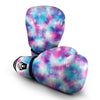 Blue Tie Dye Shibori Boxing Gloves-grizzshop