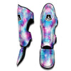 Blue Tie Dye Shibori Muay Thai Shin Guards-grizzshop