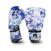 Blue Tribal Turtle Boxing Gloves-grizzshop