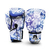 Blue Tribal Turtle Boxing Gloves-grizzshop