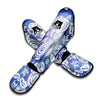 Blue Tribal Turtle Muay Thai Shin Guards-grizzshop