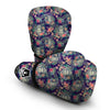 Blue Tropical Buddha Boxing Gloves-grizzshop