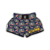 Blue Tropical Buddha Muay Thai Boxing Shorts-grizzshop