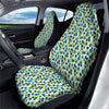 Blueberry And Daisy Print Pattern Car Seat Covers-grizzshop