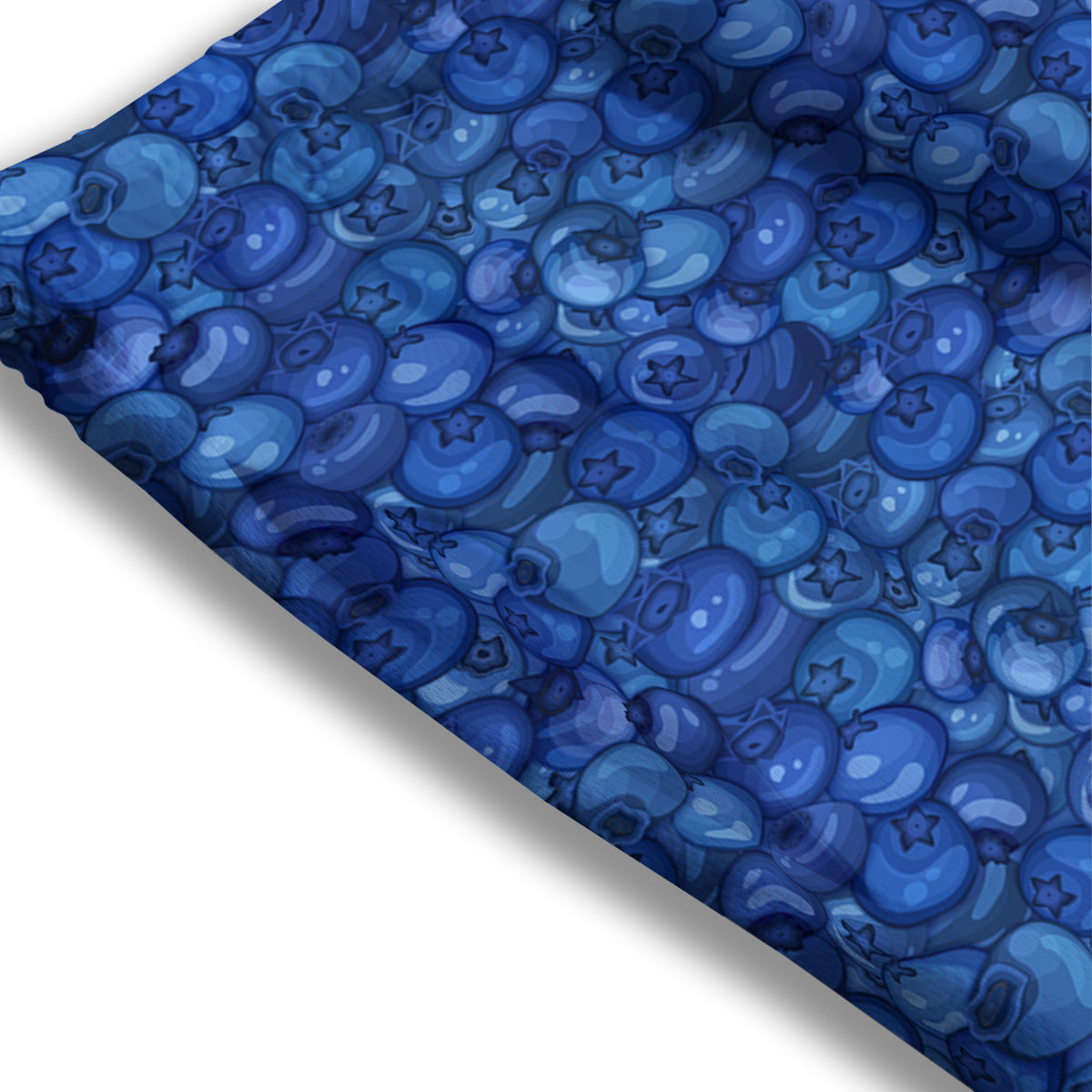 Blueberry Print Pattern Mesh Shorts-grizzshop