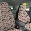 Boar Jumping Print Pattern Car Seat Covers-grizzshop