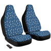 Boat Drawing Print Pattern Car Seat Covers-grizzshop