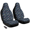 Boat On Sea Print Pattern Car Seat Covers-grizzshop