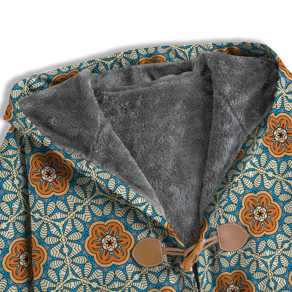 Bohemian Mandala Floral Print Pattern Men's Windbreaker Jacket-grizzshop
