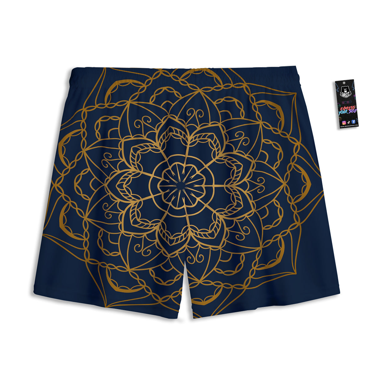 Breaking Wall Golf Ball Print Mesh Shorts