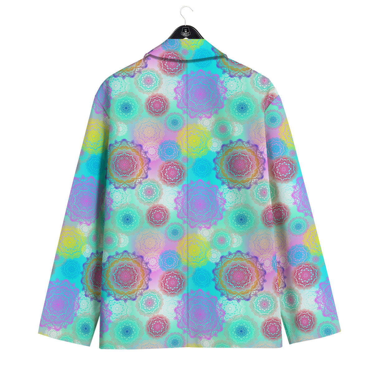 Bohemian Mandala Pastel Print Pattern Men's Sport Coat-grizzshop