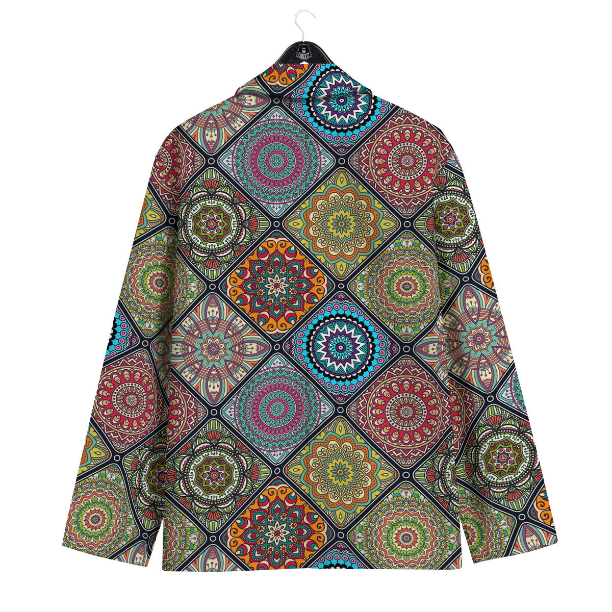 Bohemian Mandala Retro Print Pattern Men's Sport Coat-grizzshop