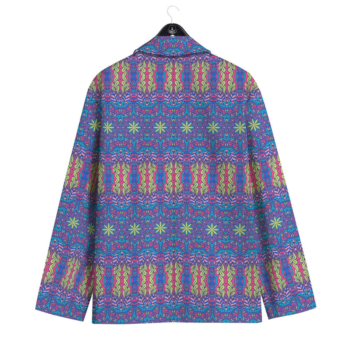 Bohemian Mandala Star Print Pattern Men's Sport Coat-grizzshop
