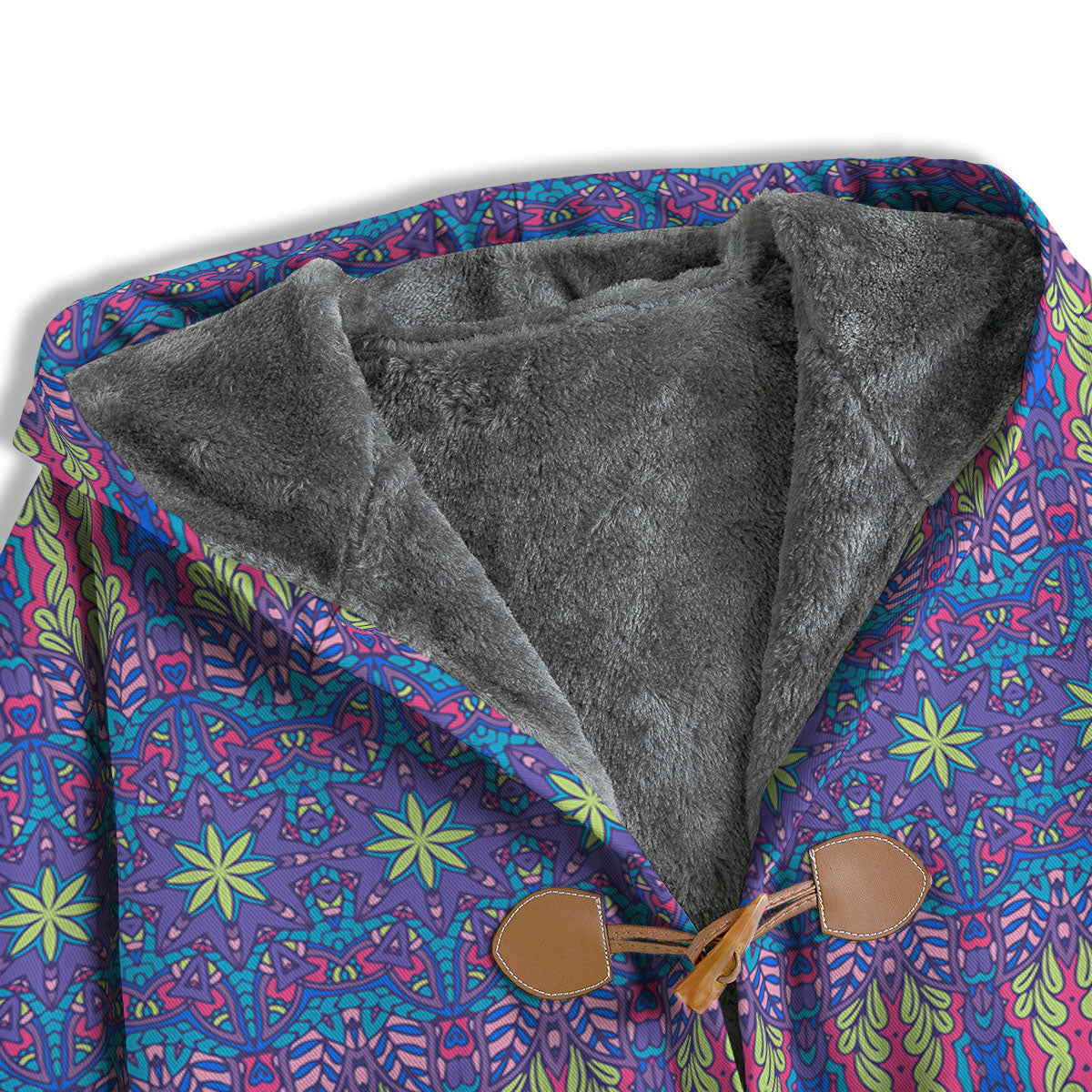 Bohemian Mandala Star Print Pattern Men's Windbreaker Jacket-grizzshop