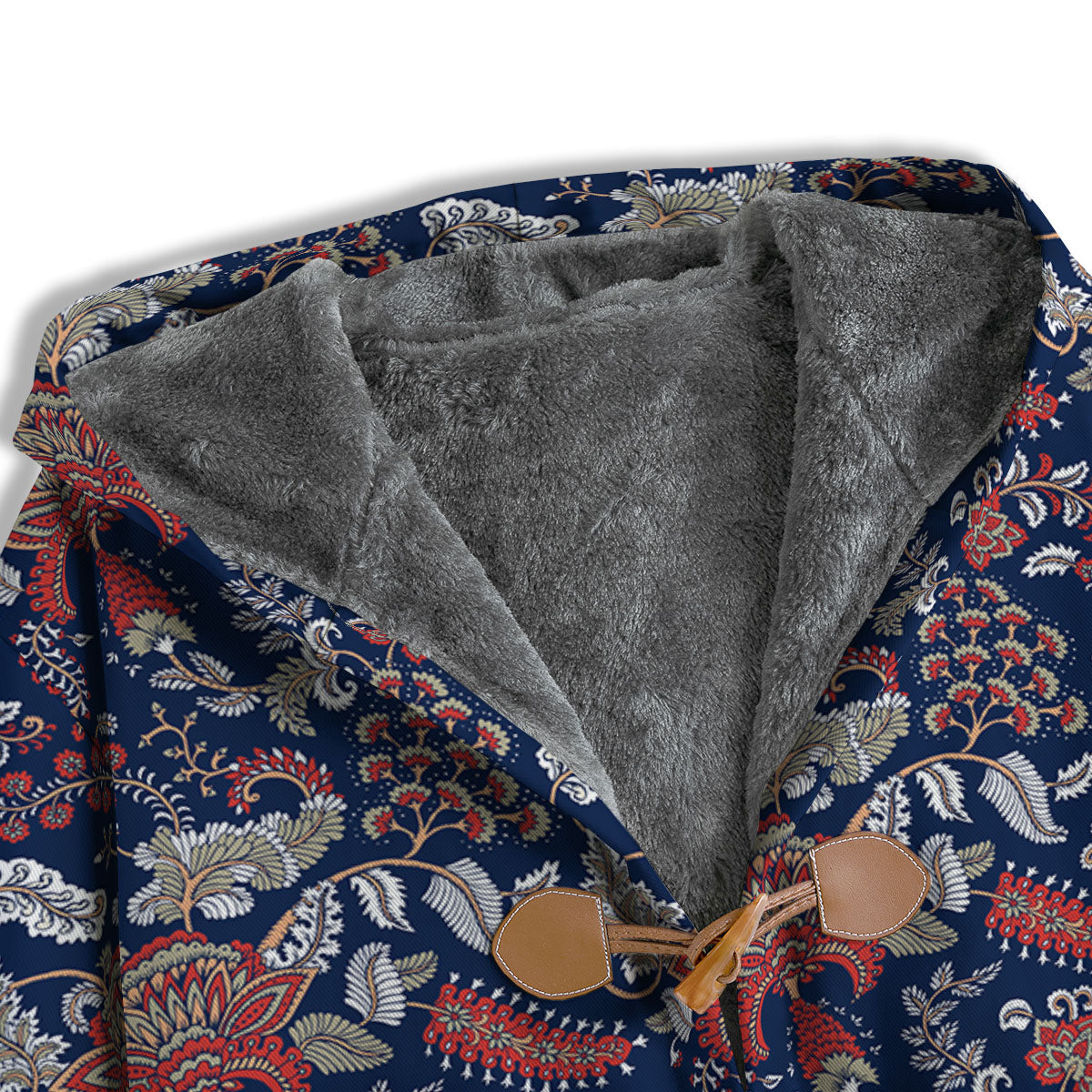 Bohemian Paisley Floral Print Pattern Men's Windbreaker Jacket-grizzshop