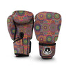 Bohemian Patchwork Pattern Print Boxing Gloves-grizzshop