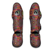 Bohemian Patchwork Pattern Print Muay Thai Shin Guards-grizzshop