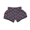 Bohemian Pattern Print Muay Thai Boxing Shorts-grizzshop