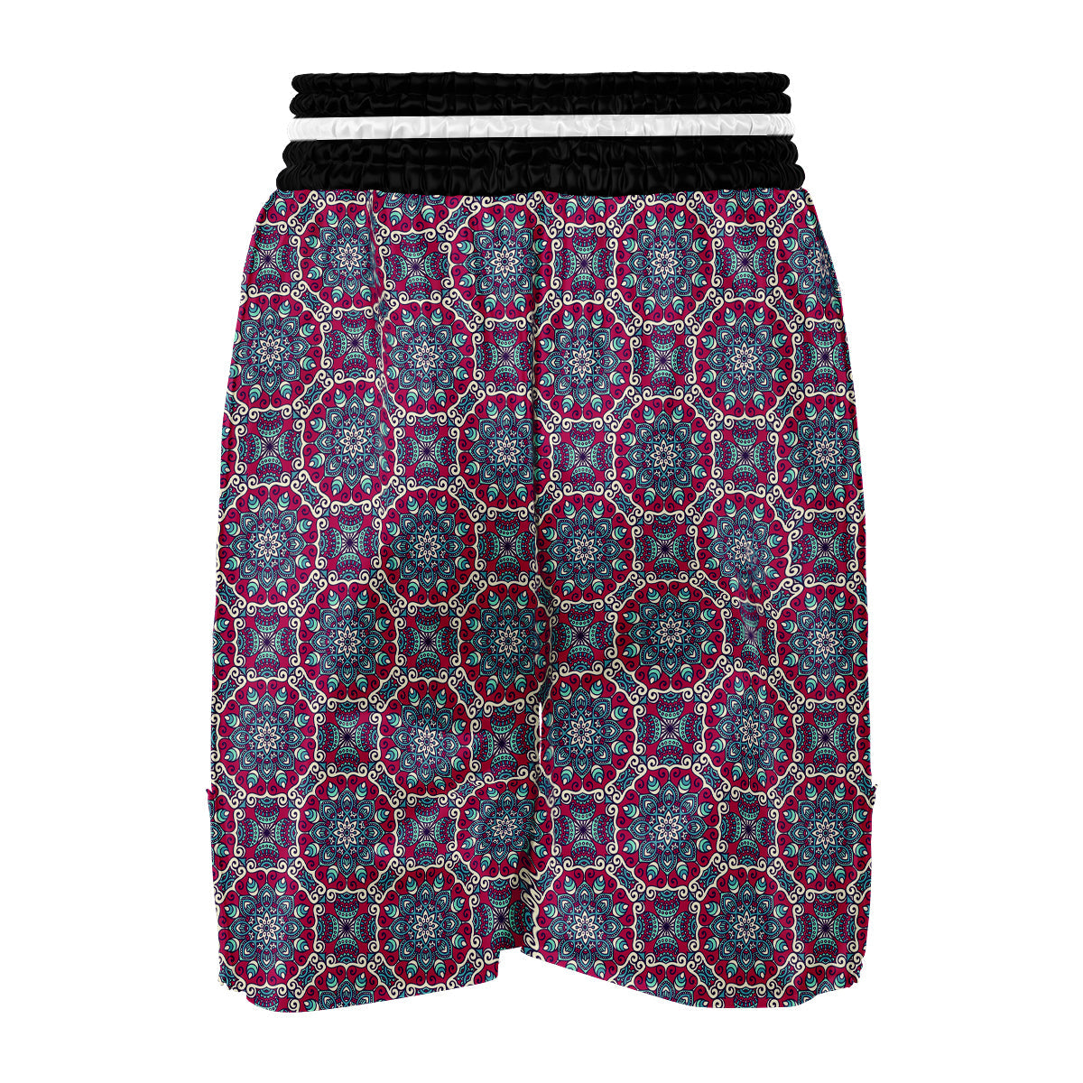 Bohemian Print Pattern Boxing Shorts-grizzshop