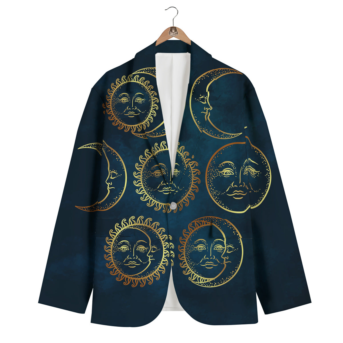 Boho Chic Flash Men's Blazer-grizzshop