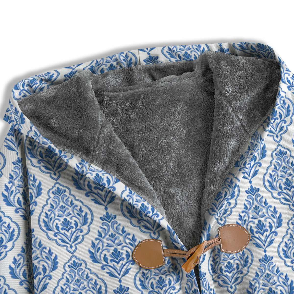 Boho Damask Print Pattern Men's Windbreaker Jacket-grizzshop
