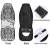 Boho Elephant White And Black Print Car Seat Covers-grizzshop