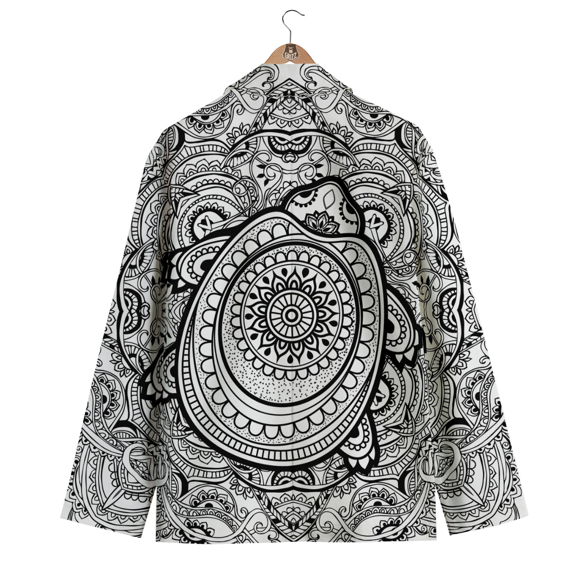 Boho Turtle Men's Blazer-grizzshop