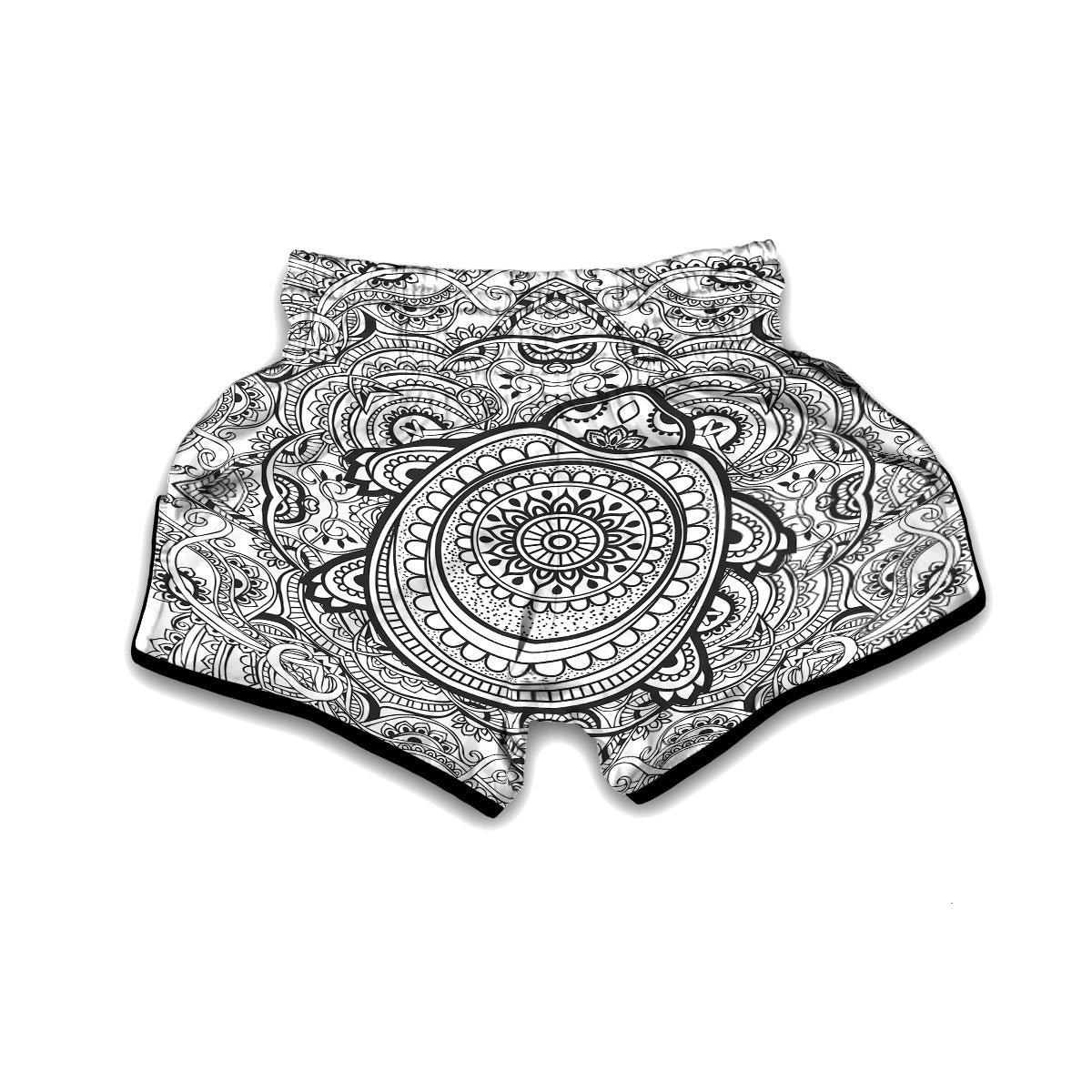 Boho Turtle Muay Thai Boxing Shorts-grizzshop