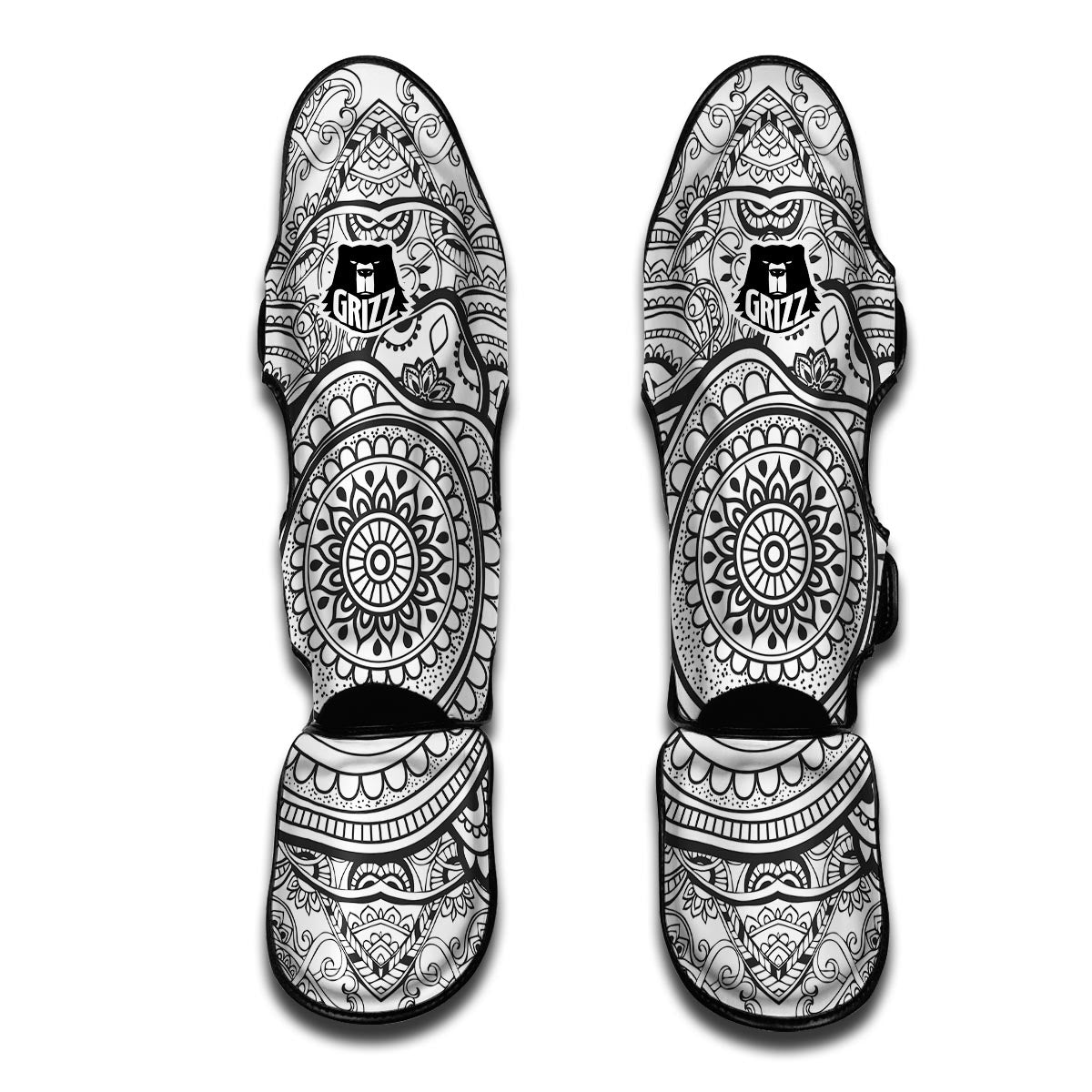 Boho Turtle Muay Thai Shin Guards-grizzshop