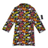 Bomb Boom Comic Graffiti Print Pattern Bathrobe-grizzshop