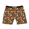 Bomb Boom Comic Graffiti Print Pattern Boxer Briefs-grizzshop