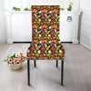 Bomb Boom Comic Graffiti Print Pattern Dining Chair Slipcover-grizzshop