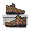 Bomb Boom Comic Graffiti Print Pattern Hiking Shoes-grizzshop