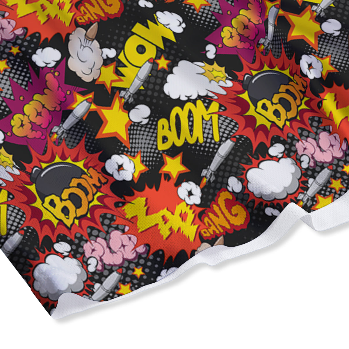 Donut Cute Print Pattern Mesh Shorts