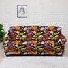 Bomb Boom Comic Graffiti Print Pattern Sofa Cover-grizzshop