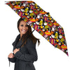 Bomb Boom Comic Graffiti Print Pattern Umbrella-grizzshop