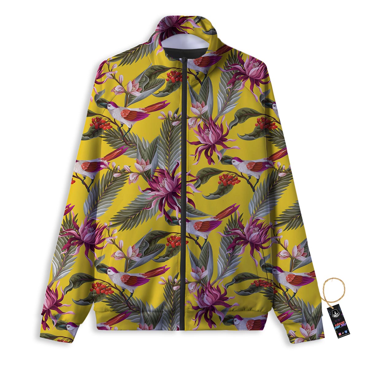 Books Pop Art Print Pattern Track Jacket-grizzshop