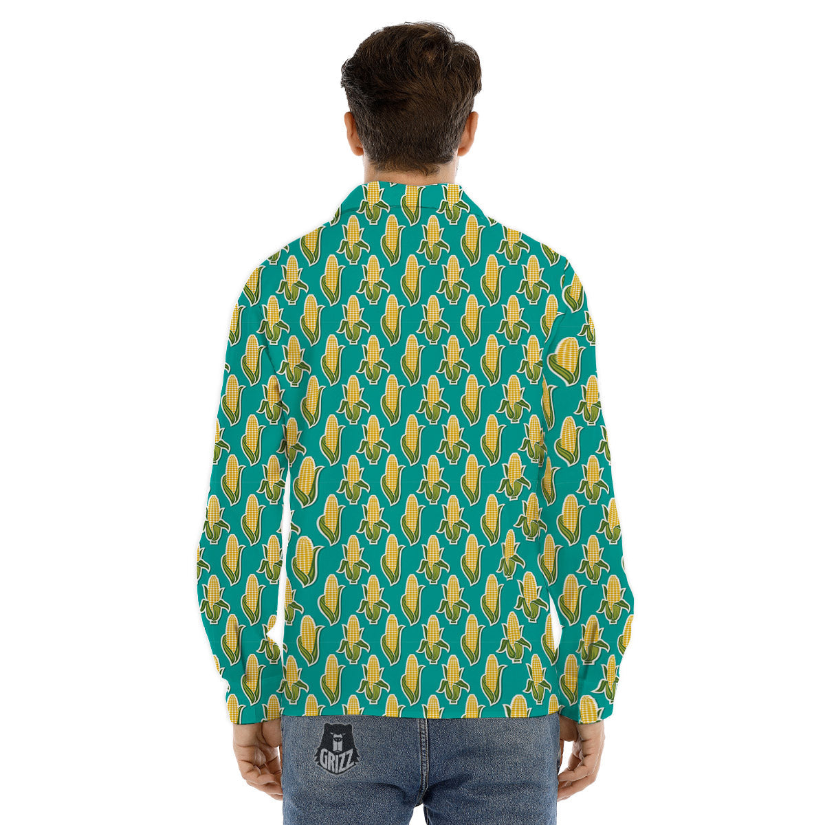 Boombox And Cassette Tape Print Pattern Men's Dress Shirts-grizzshop