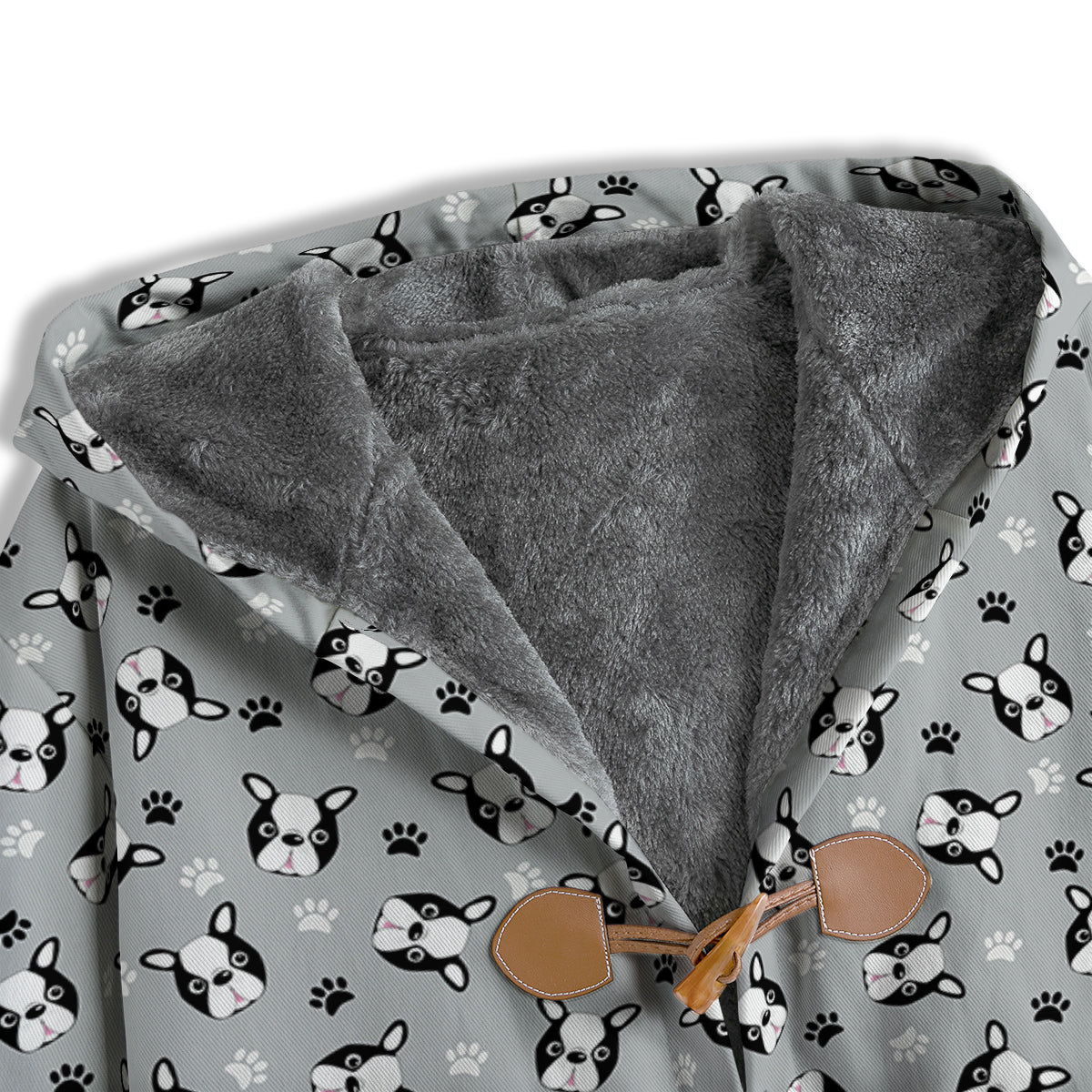 Boston Terrier Faces Cute Print Men's Windbreaker Jacket-grizzshop