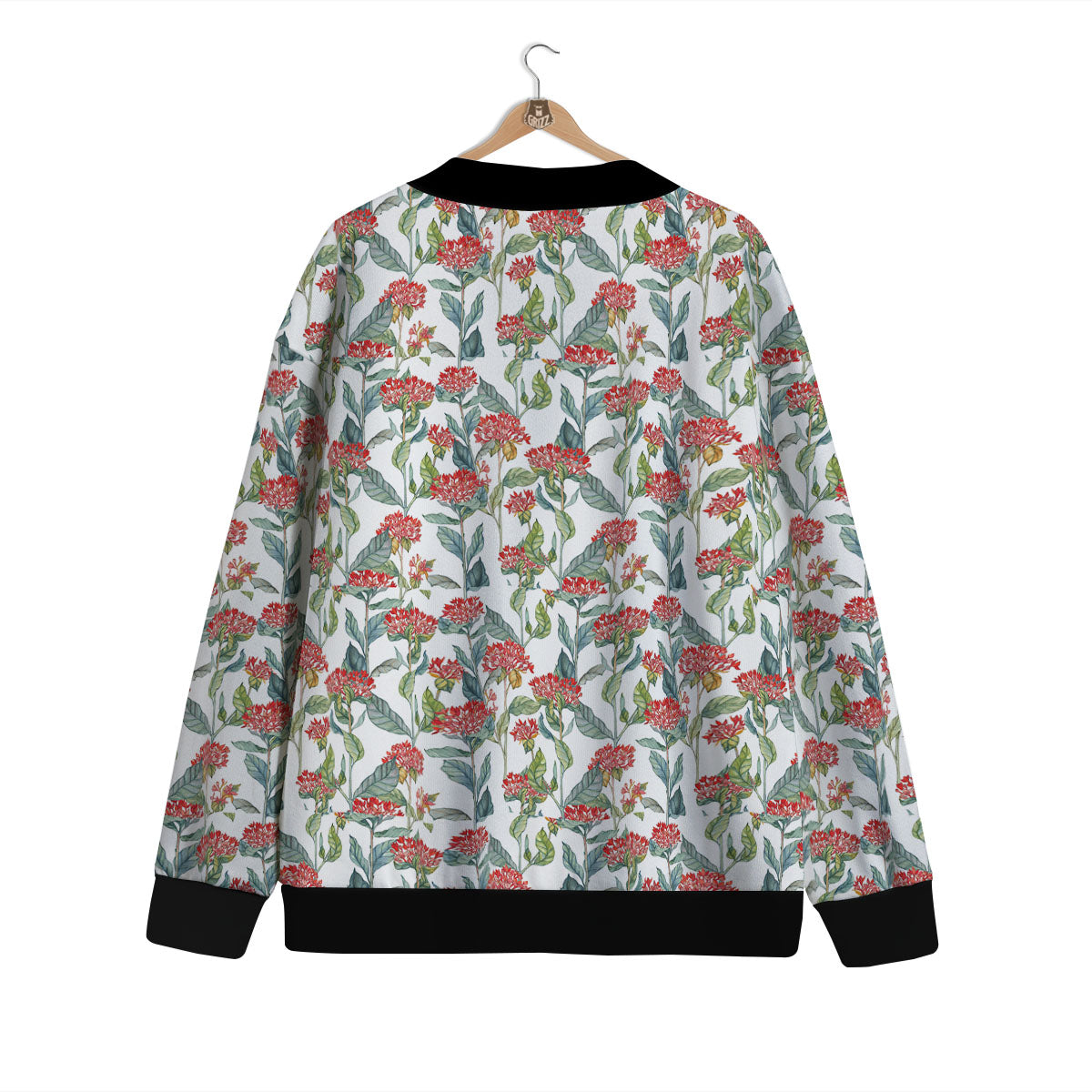 Bouvardia Print Pattern Cardigan-grizzshop