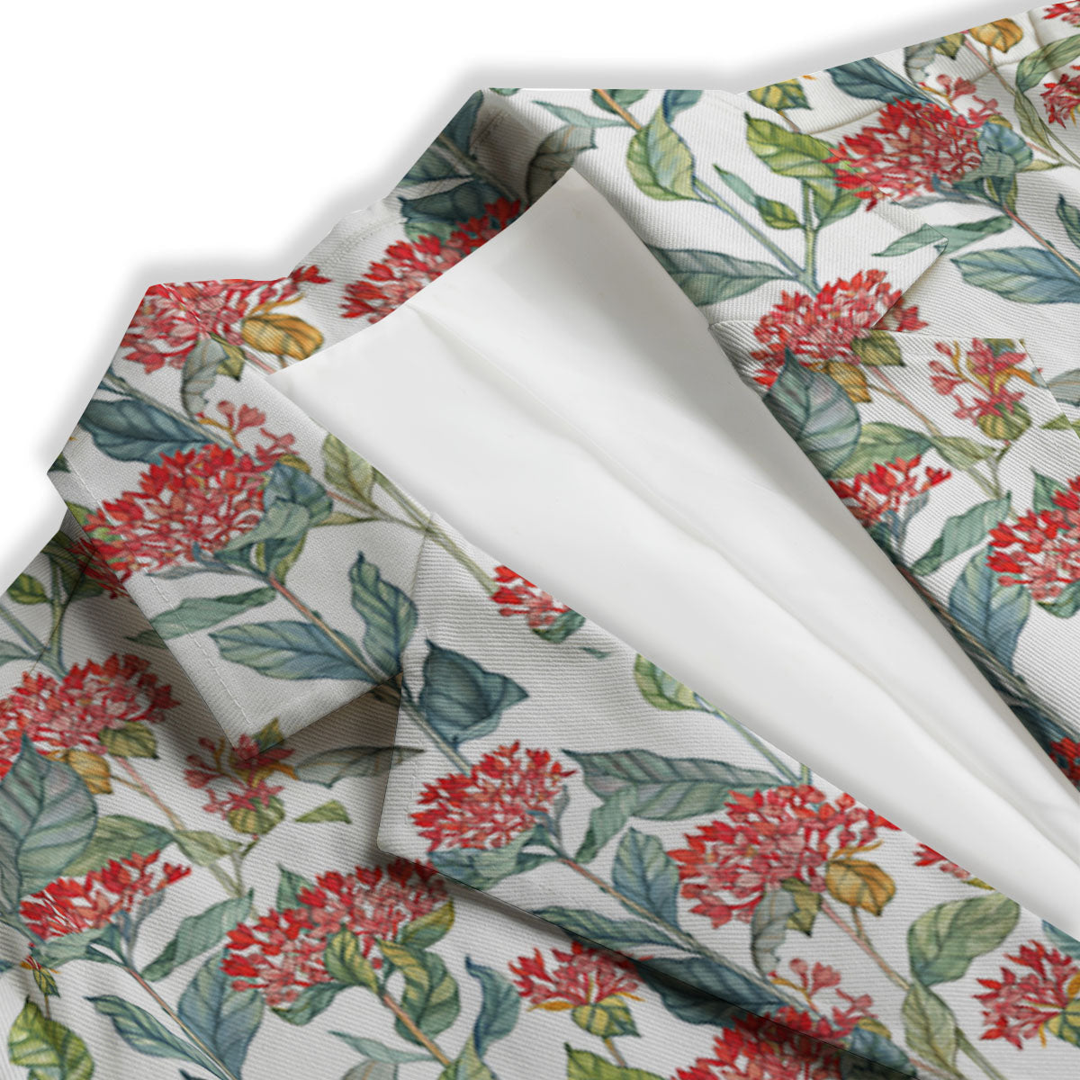 Bouvardia Print Pattern Women's Blazer-grizzshop