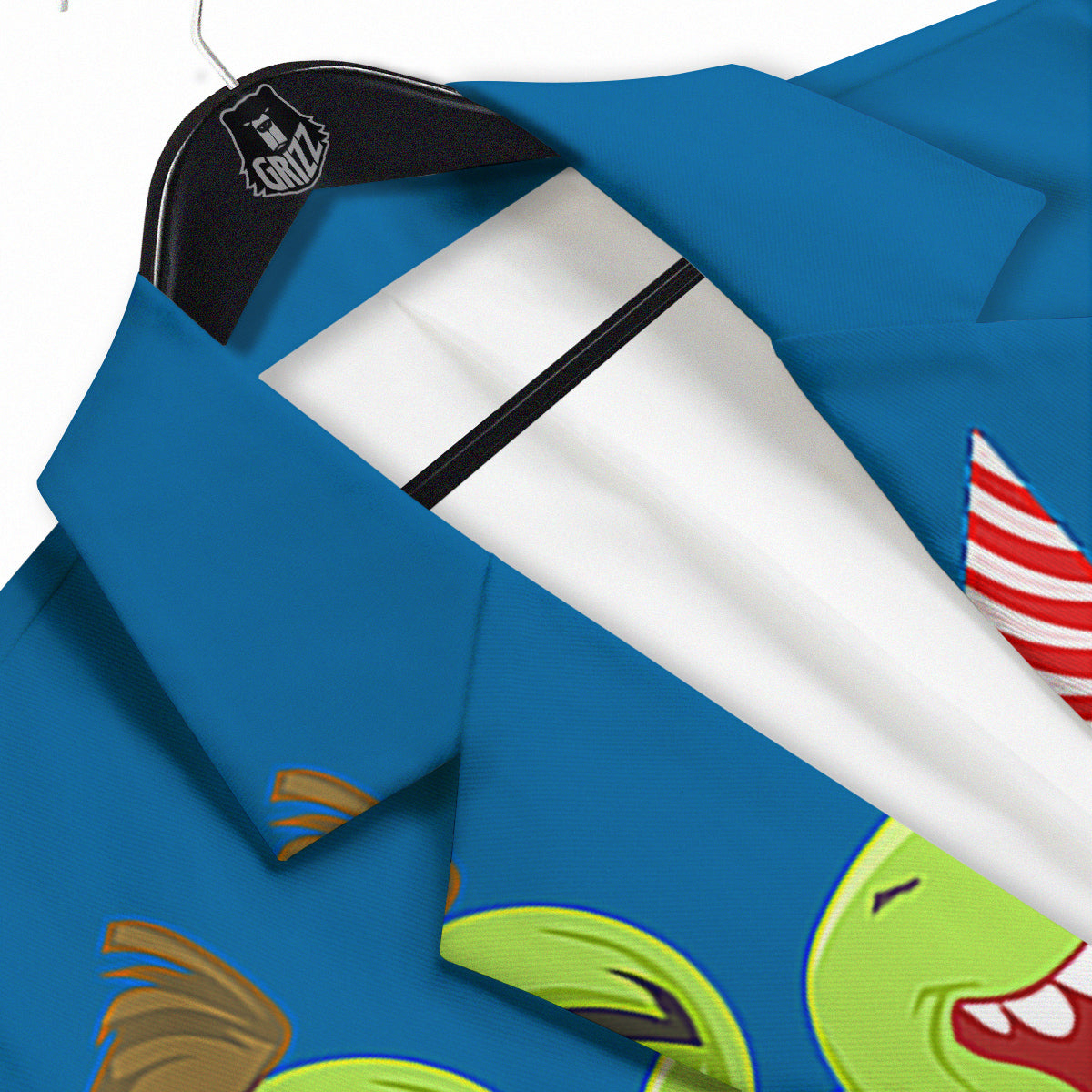 Bow Tie With Cute Alien Print Men's Sport Coat-grizzshop