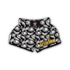 Bowling Black Muay Thai Boxing Shorts-grizzshop