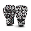 Bowling Pattern Print Boxing Gloves-grizzshop