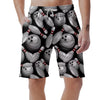 Bowling Pattern Print Men's Shorts-grizzshop