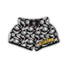 Bowling Pattern Print Muay Thai Boxing Shorts-grizzshop