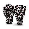 Bowling Print Pattern Boxing Gloves-grizzshop