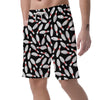 Bowling Print Pattern Men's Shorts-grizzshop