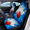 Bowling Strike Print Car Seat Covers-grizzshop