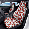 Boxing Glove And Text Print Pattern Car Seat Covers-grizzshop